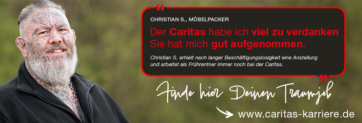 Finde deinen Traumjob bei der caritas