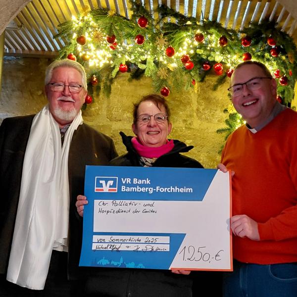 Helmut Pfefferle, Pfarrer Michael Gehret u. M. Seckmeyer