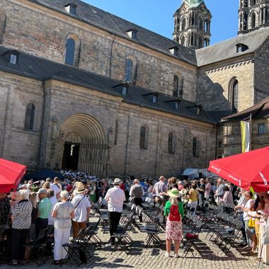 Gottesdienst am Domplatz