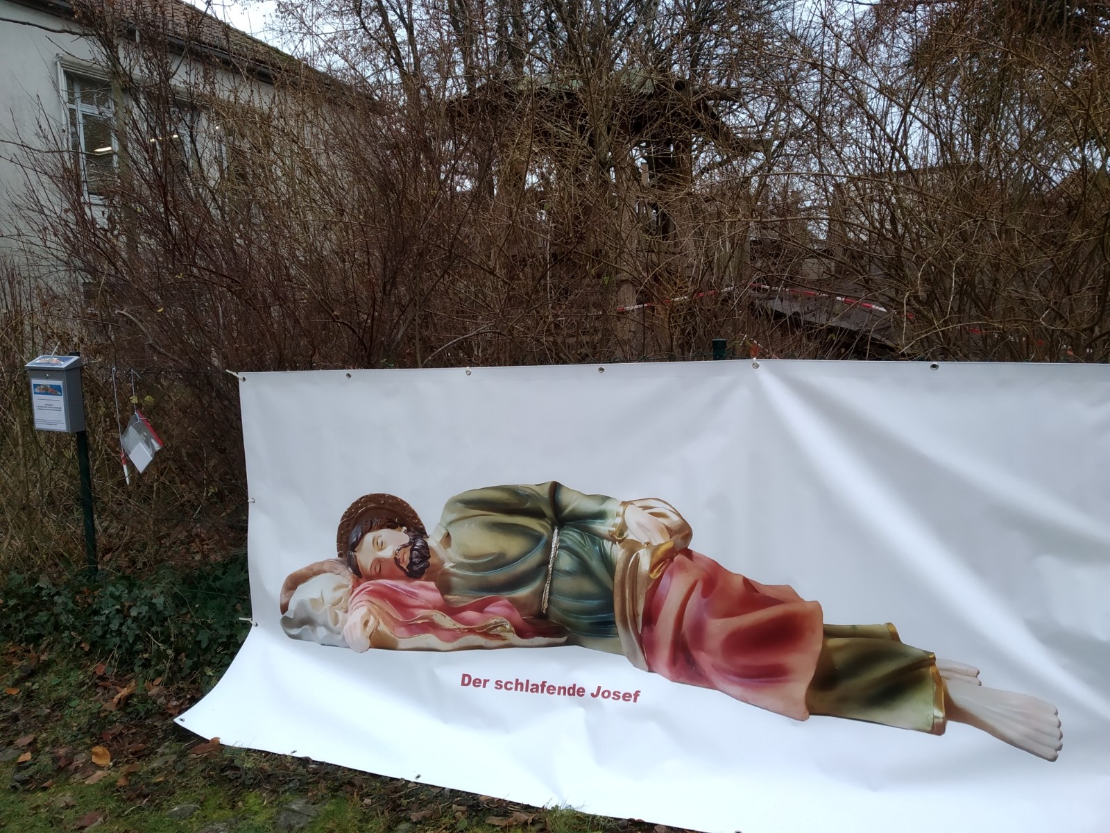 Der schlafende Josef in Gaustadt