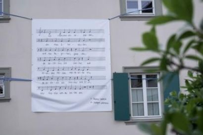 Liedbanner 'Himmel und Erde'