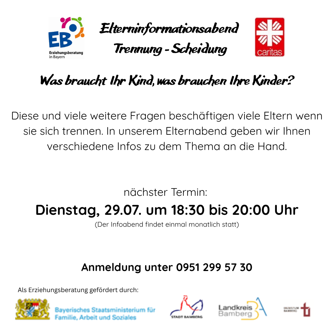 Elterninformationsabend 29.07.25