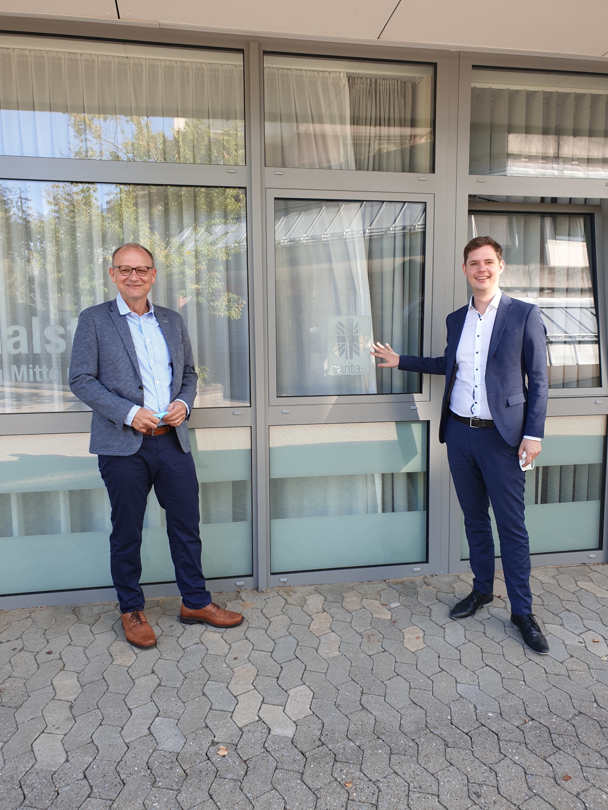 Herr Ehmann und Herr Glüsenkamp