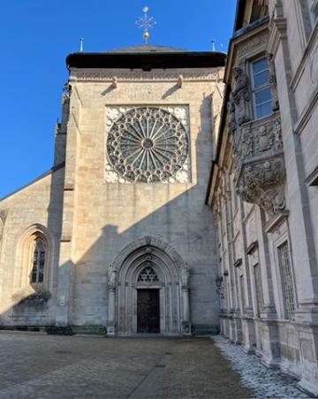 Aussenansicht der Justizvollzugsanstalt in Ebrach