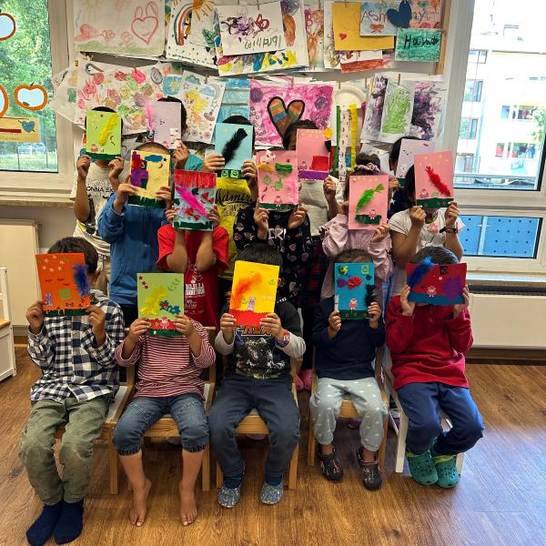 Kinder im Ankerzentrum