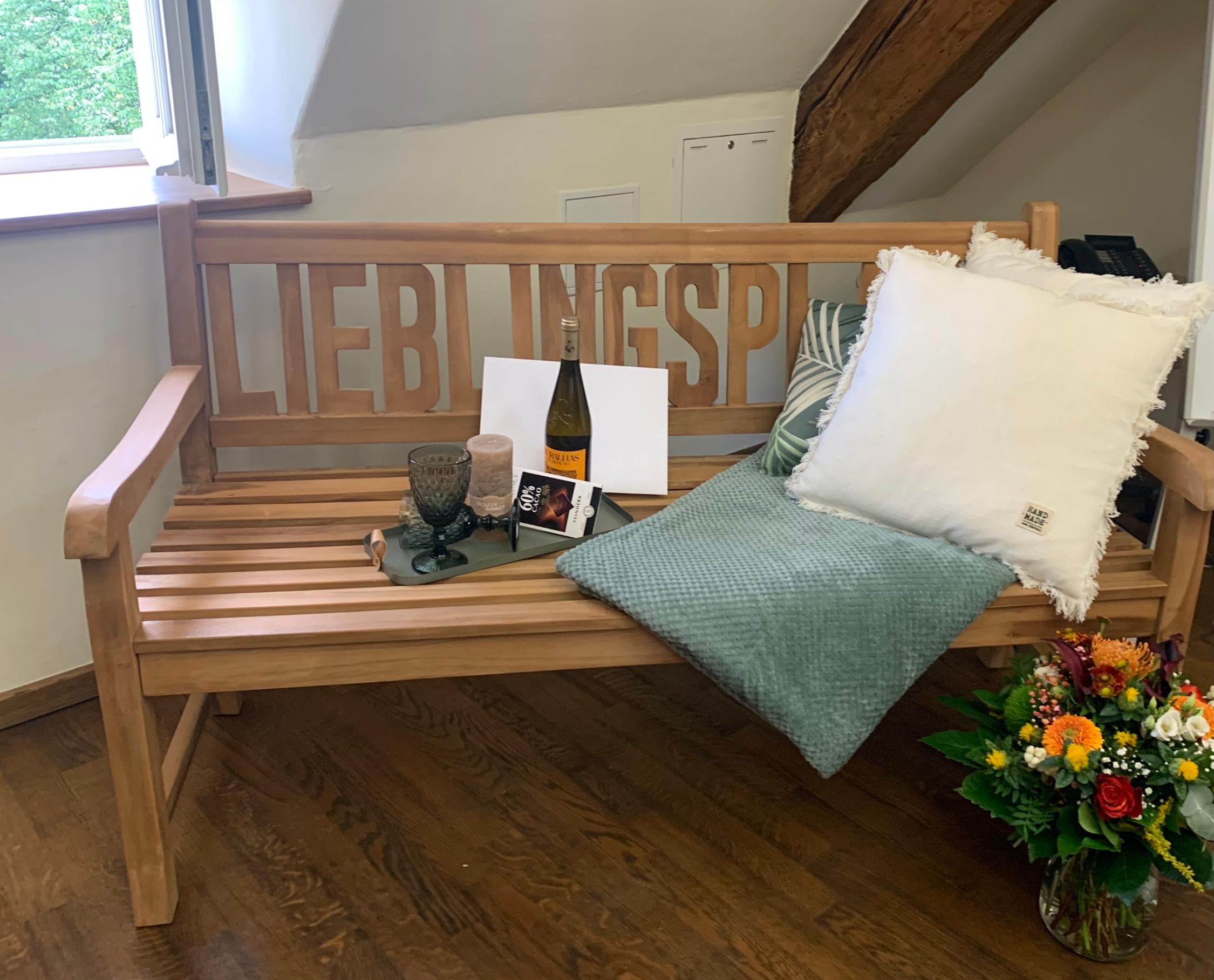 Lieblingsbank für Luise