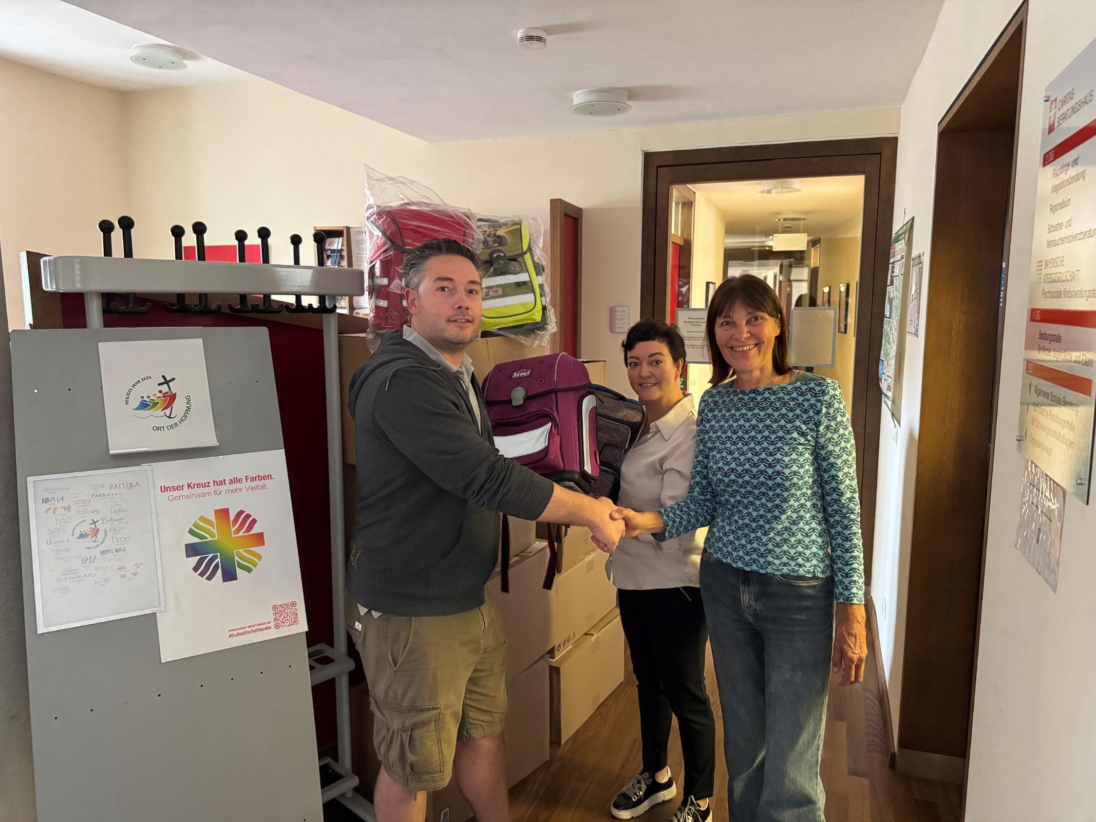 Zweites Leben für den Schulranzen