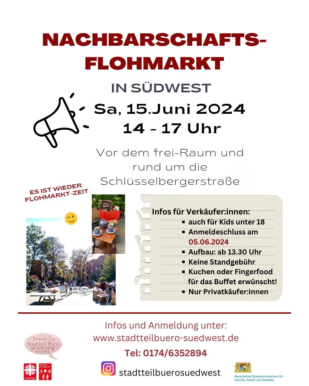 Nachbarschaftsflohmarkt