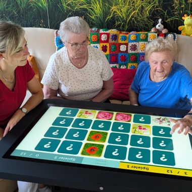 Nutzung Care Table Memory