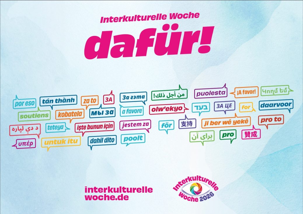 Motto der Interkulturellen Woche 2026