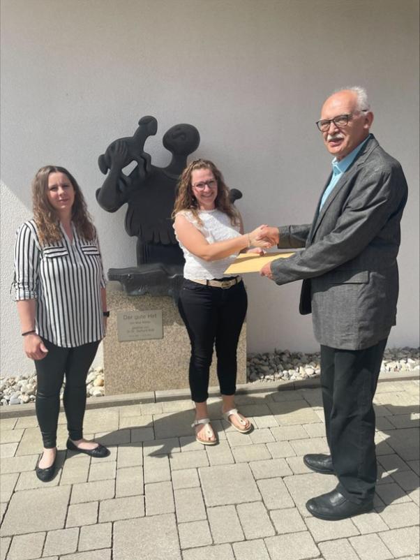 Spendenübergabe Dittel-Stiftung