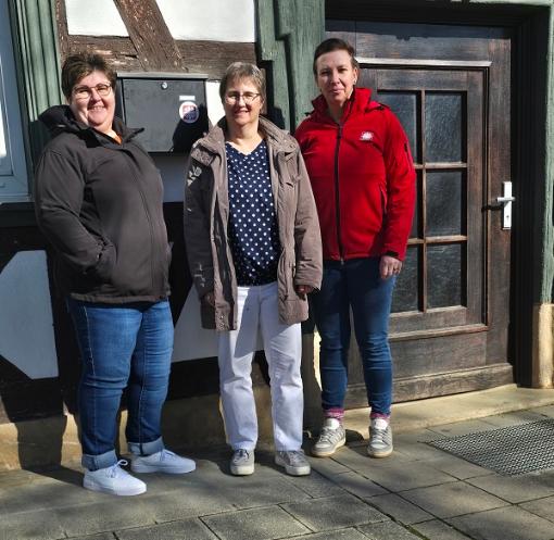 v.l.n.r. Christine Schmitt, Heike Baumgärtner und Sandy Aschenbrenner