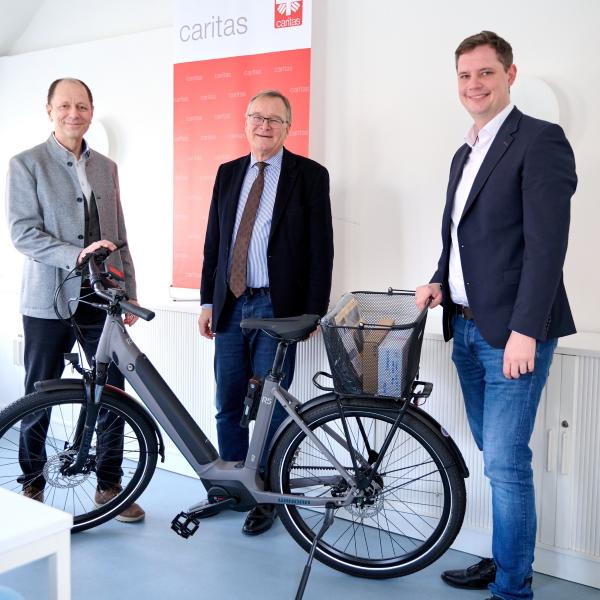 Übergabe E-Bike Caritas - 010