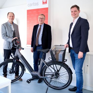 Übergabe E-Bike Caritas - 010