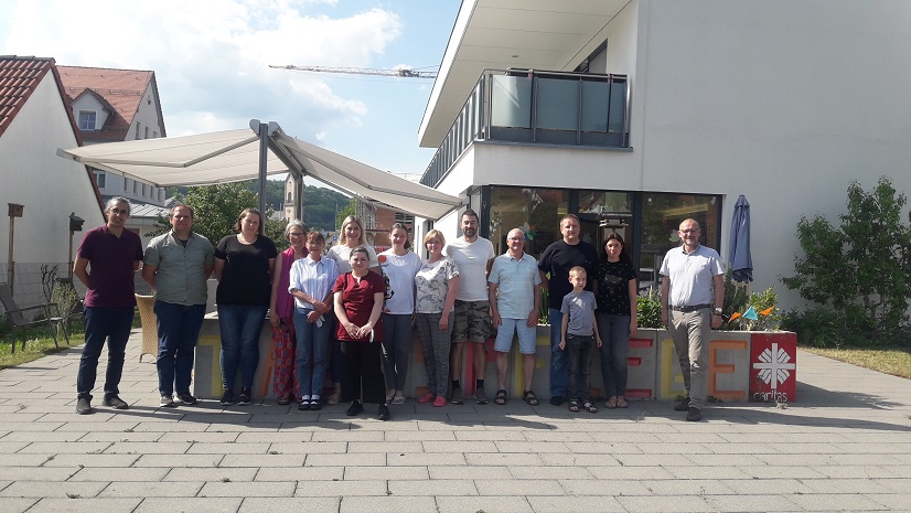 Ukrainische Familien im Haus Guter Hirt