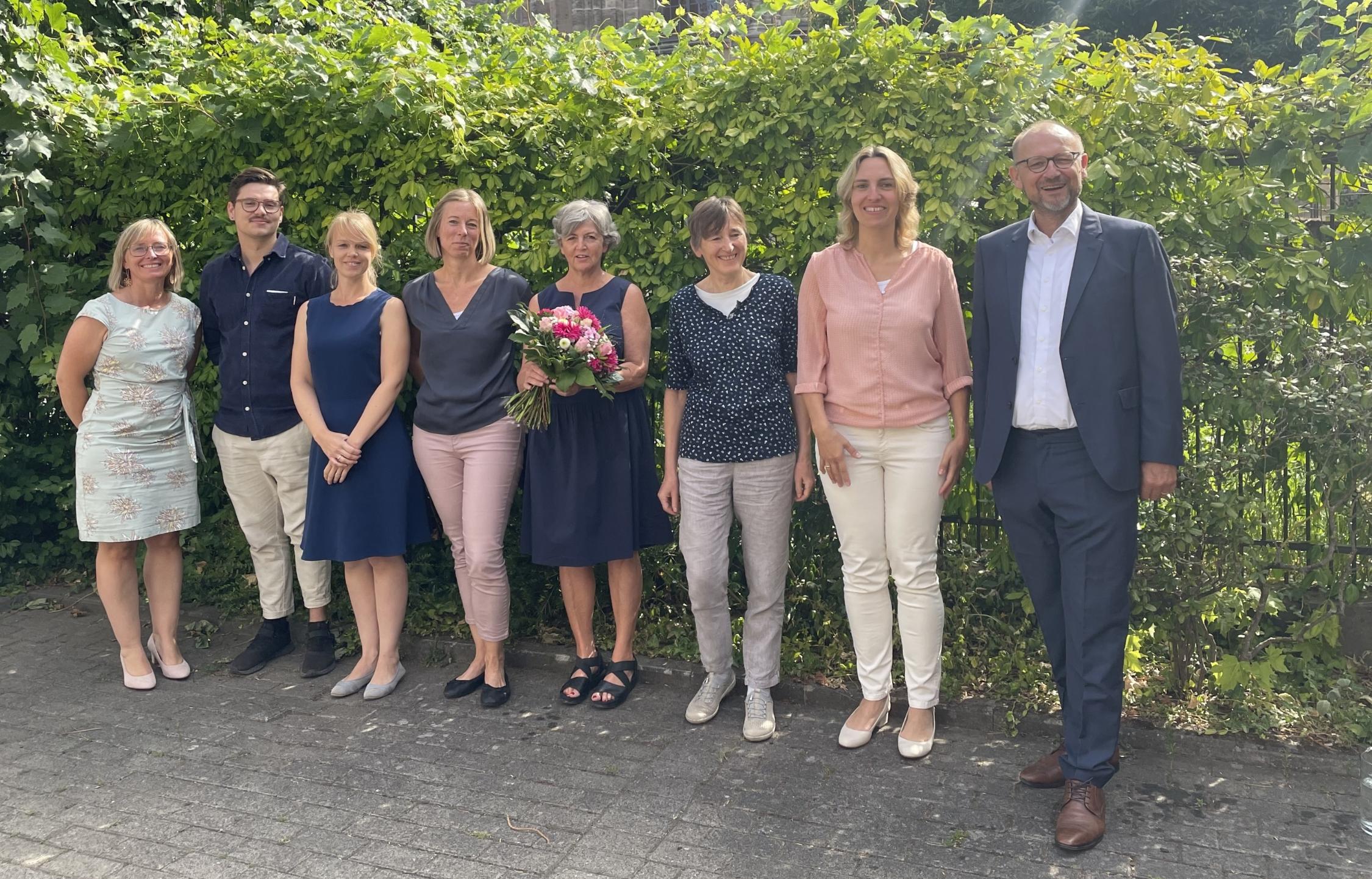 Verabschiedung von Frau Nowak