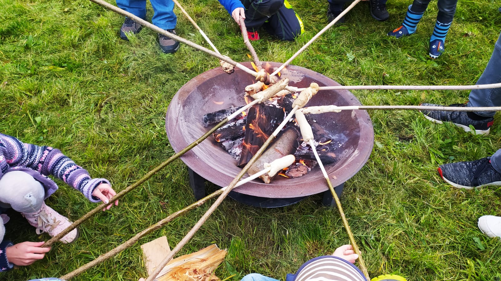 Verbrennung Sorgenzettel
