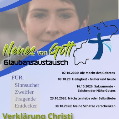 Glaubensausstausch im Pfarrzentrum Verklärung Christi