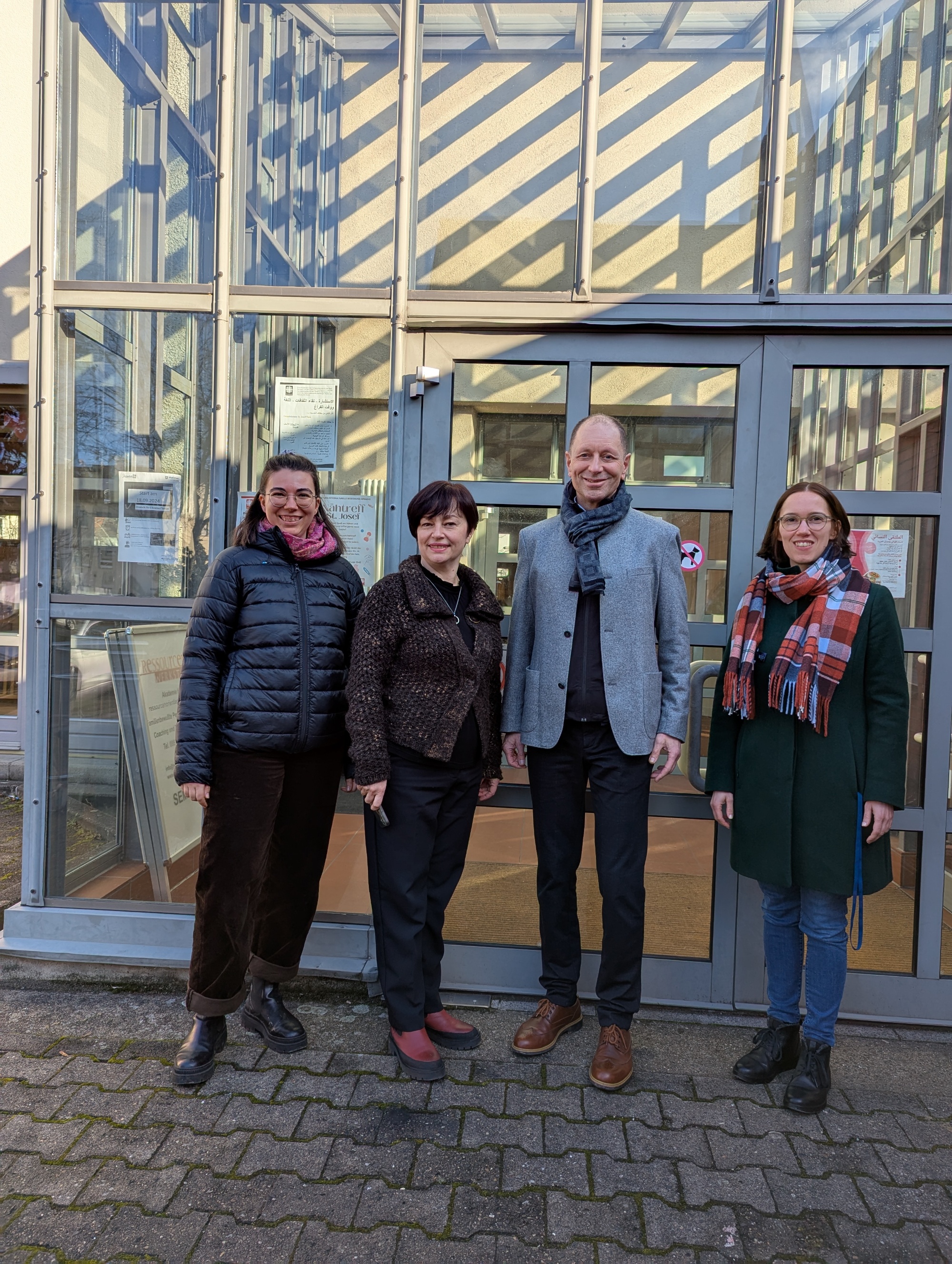 Besuch der Anlaufstelle